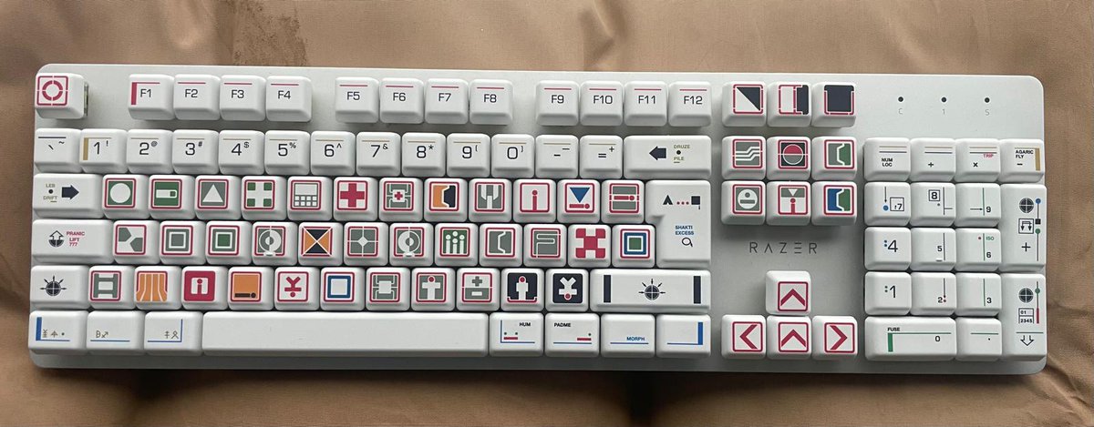 Obsessed with my new alien-themed keycaps