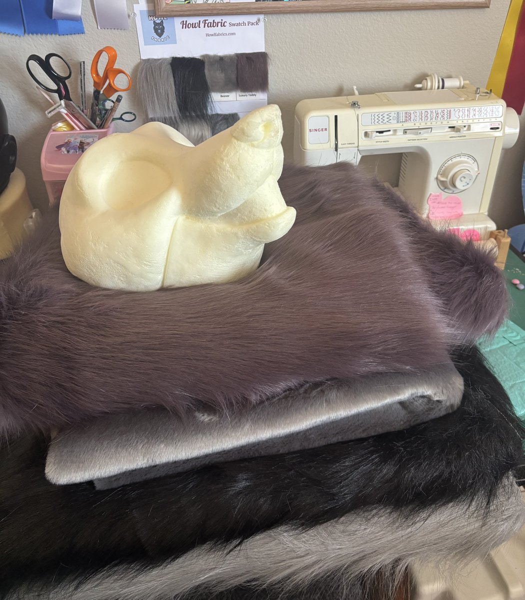 The supplies for my next suit arrived >:3