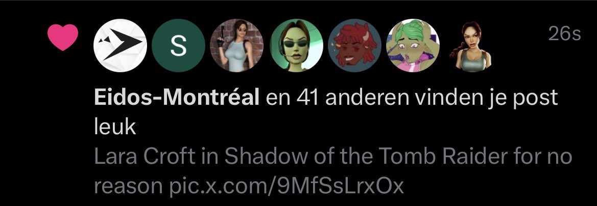 Ohh I got noticed by <a href="/EidosMontreal/">Eidos-Montréal</a> heyyy 🤭