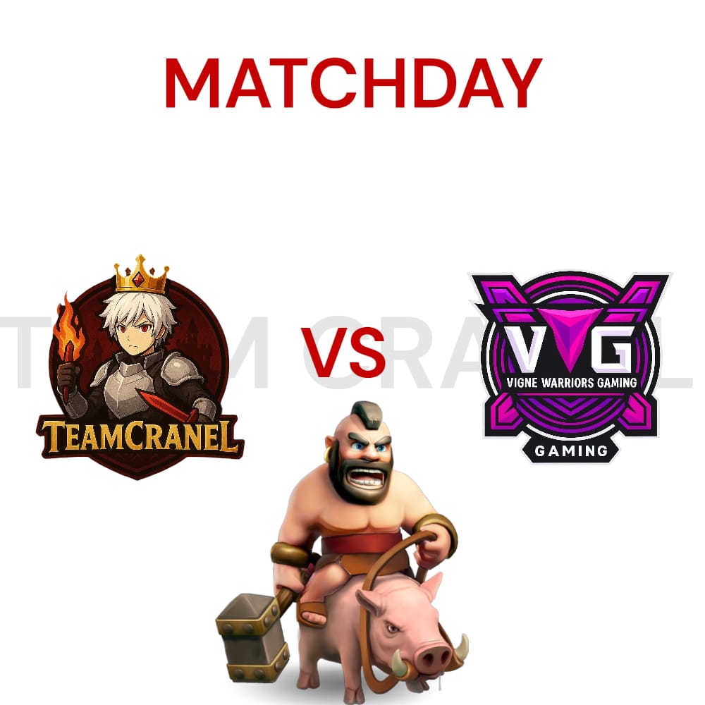 ¡hoy se disputara la final de la 12 edición de la clk league!

MATCH DAY
🏆 CLK league
📆 mar, 30 de sep
🆚️ Vigne Warriors
🕰️ 19:00arg 16:00mx

<a href="/VigneWarriorsG/">Vigne Warriors Gaming</a> 
<a href="/ClikaCR/">Clika</a>