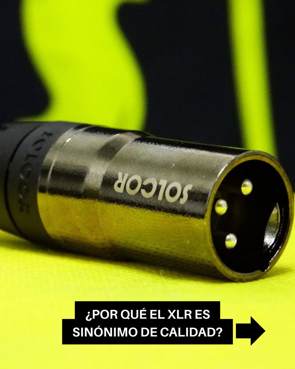 Te invitamos a leer: XLR: El Conector de los Profesionales y la Garantía de Sonido de SOLCORhttps://solcoraudio.com/xlr-el-conector-de-los-profesionales-y-la-garantia-de-sonido-de-solcor/ #solcor #cablesparainstrumentos #audio #cablesparaaudio