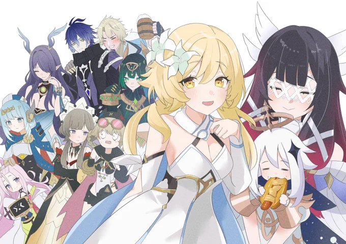 原神5周年!!!! #原神5周年 #GenshinImpact