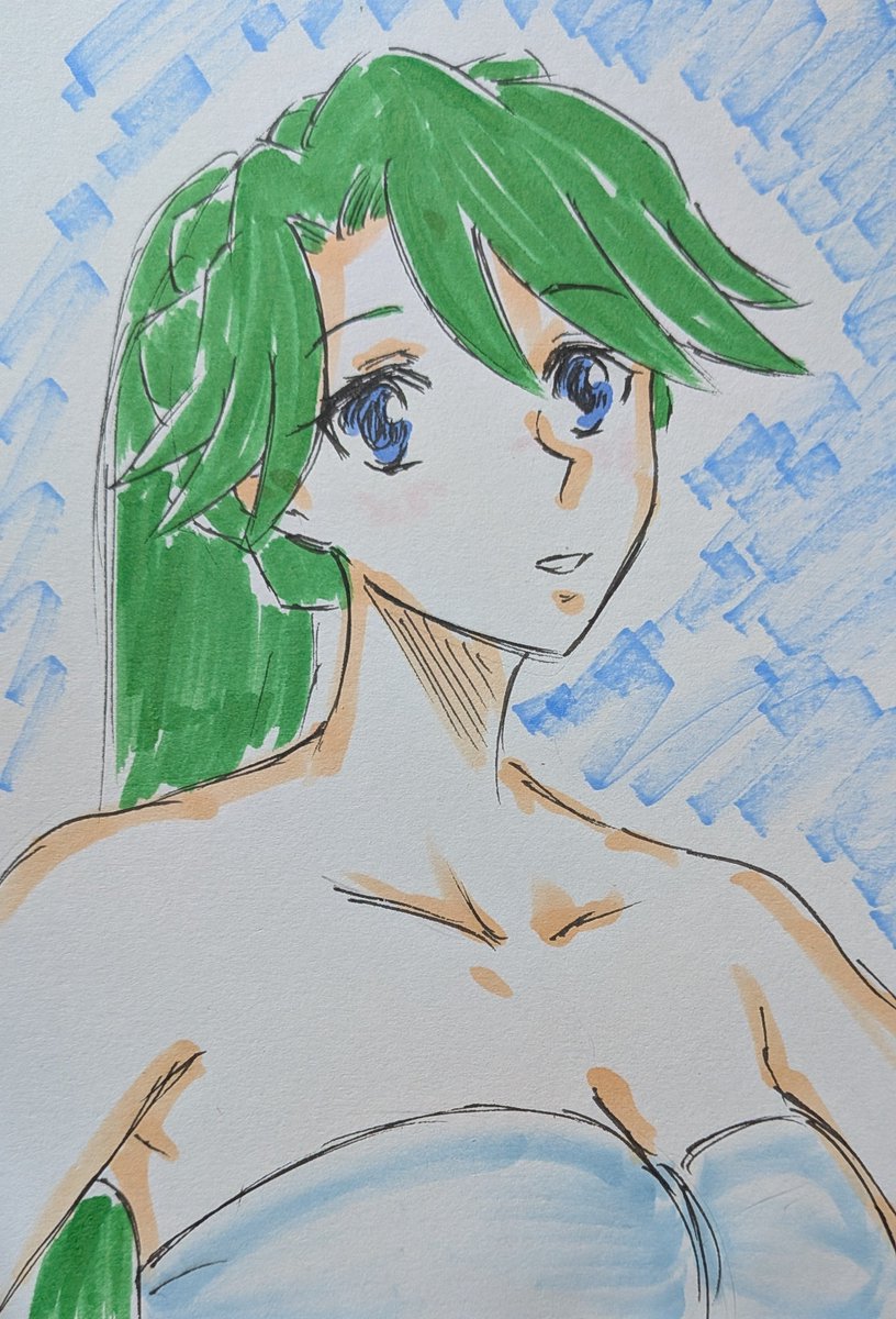 「#ゴープリ10周年なので海藤みなみさん3733枚描いてお祝い (939.940.」|沖庵のイラスト