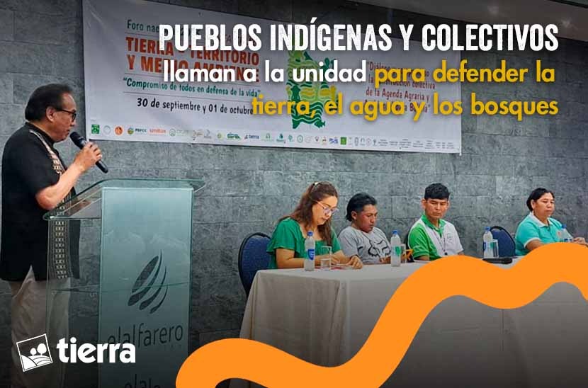 📌PUEBLOS INDÍGENAS Y COLECTIVOS LLAMAN A LA UNIDAD PARA DEFENDER LA TIERRA, EL AGUA Y LOS BOSQUES
El llamado se hizo en el marco del foro Tierra, Territorio y Medio Ambiente, que se realiza en #SantaCruz.
Nota completa ⬇⬇⬇
ftierra.org/index.php/tema…