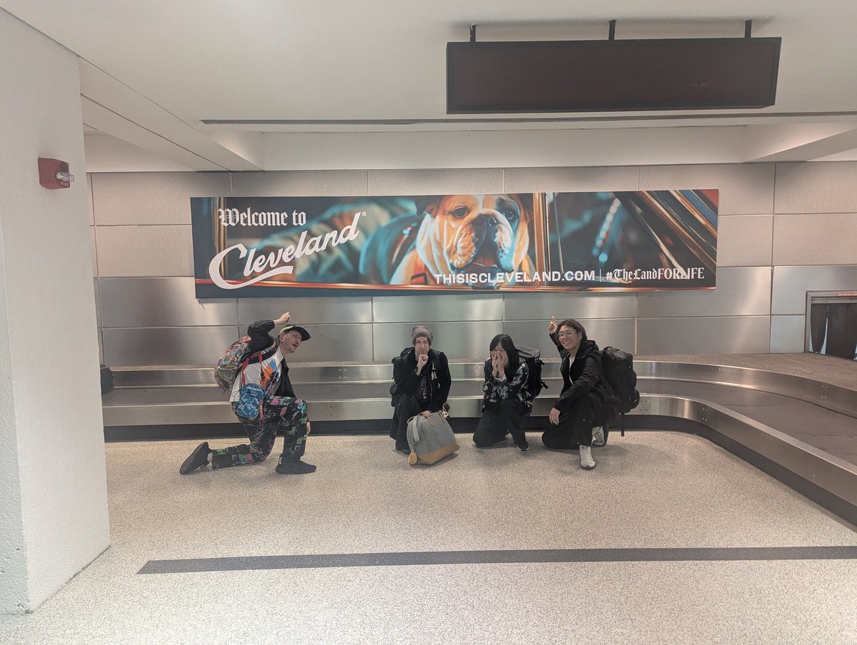 The Squad has arrived in Ohio for <a href="/OhioDDR/">bsky: @ohioddr.com</a>'s #MotL Day Zero party tomorrow in Cleveland!
It's the last 3 #korsklub2025 dates 🙌