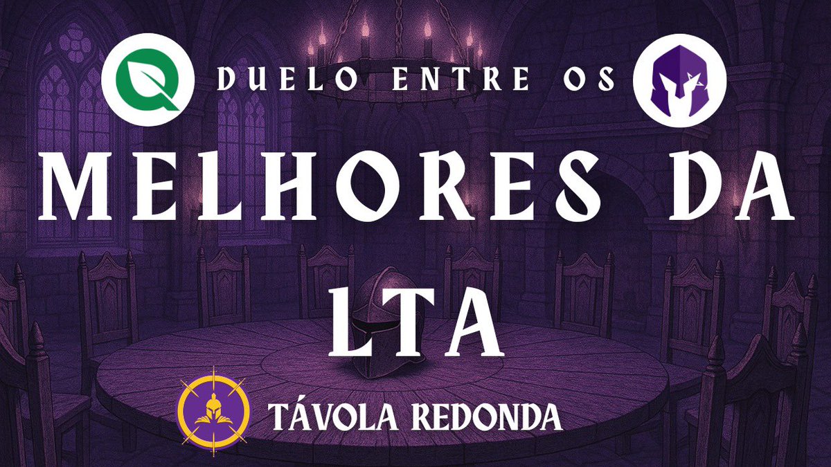 E aí, guerreiros! ⚔️
Live especial pós balde de água fria pra clarear as ideias 💭

👉 Primeiro: nossa performance nas finais da Cross
👉 Depois: o elefante no meio da sala 🐘

Com a presença ilustre do <a href="/vks_caio/">VKS Caio Dançarino🕺</a> e do <a href="/Correslol/">Correspondente Esportivo (LoL)</a> 

youtube.com/@tavolaredonda…

twitch.tv/tavolaredondagg