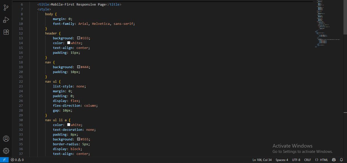 Xetron01's tweet image. Gn CT
Day 20/30:
#30DaysofCodeChallenge
Designed a page that starts with a mobile layout and added additional styles for larger screens using media queries.
I'm really getting good at this