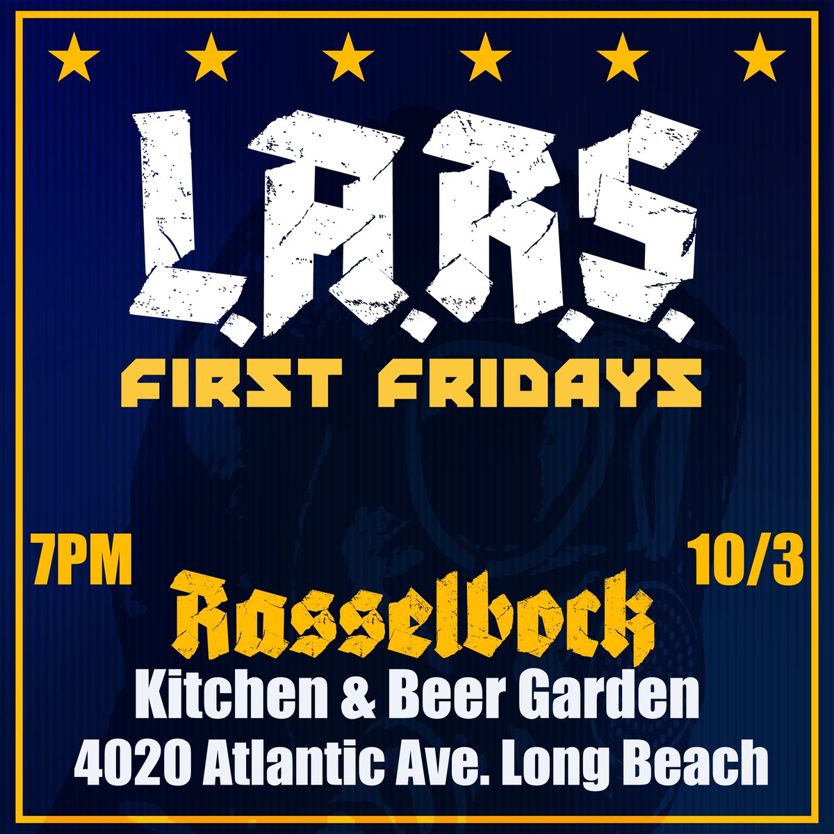 Join us for our LAST First Fridays of the season!  Get a head start on Oktoberfest at <a href="/RasselbockLB/">Rasselbock</a> in Bixby Knolls. Meet up October 3rd at 7pm for some drinks, food and also the Bixby Knolls Art Walk nearby 💫

As always, all Gz are welcome 
💙🤍💛