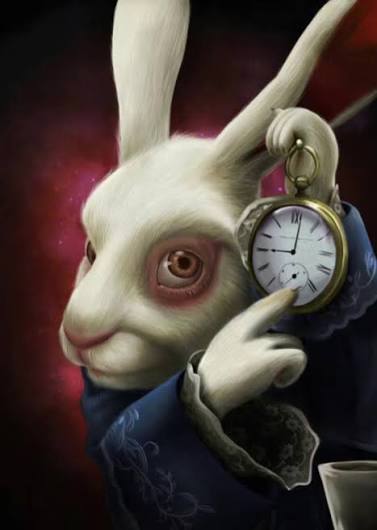 What even is the context of this rabbit tapping a cock image