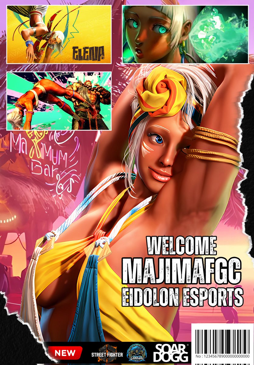 EidolEsports's tweet photo. Extra, Extra, read all about it! 📰 

We're excited to welcome @MajimaFGC to the @EidolEsports family! #EidolUS 

We look forward to seeing what they can accomplish in #SF6 with us!

🎨: @CrossingUnion @MajimaFGC https://t.co/xreKGY7kot
