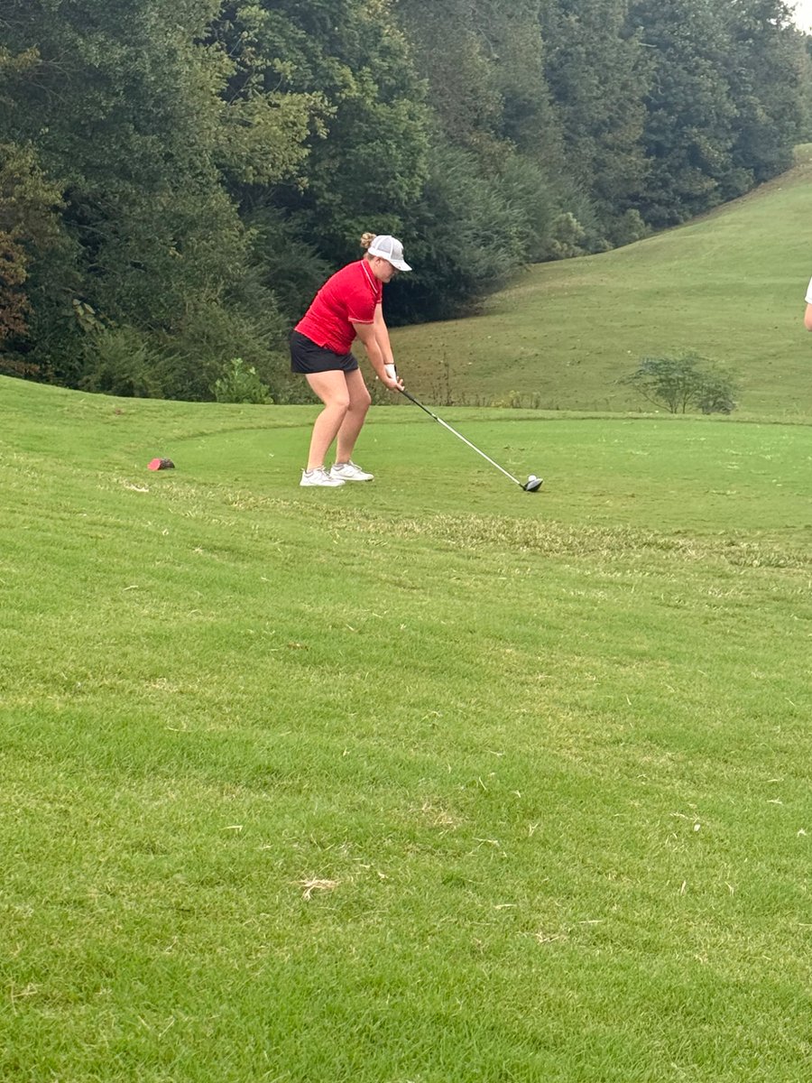 W Golf: A great group of senior ladies representing the Triangle 6 this afternoon. A special shoutout to our very own Morgan Martin and Ally Schreibeck on this special Senior Night conference match. Good luck, Mustangs!