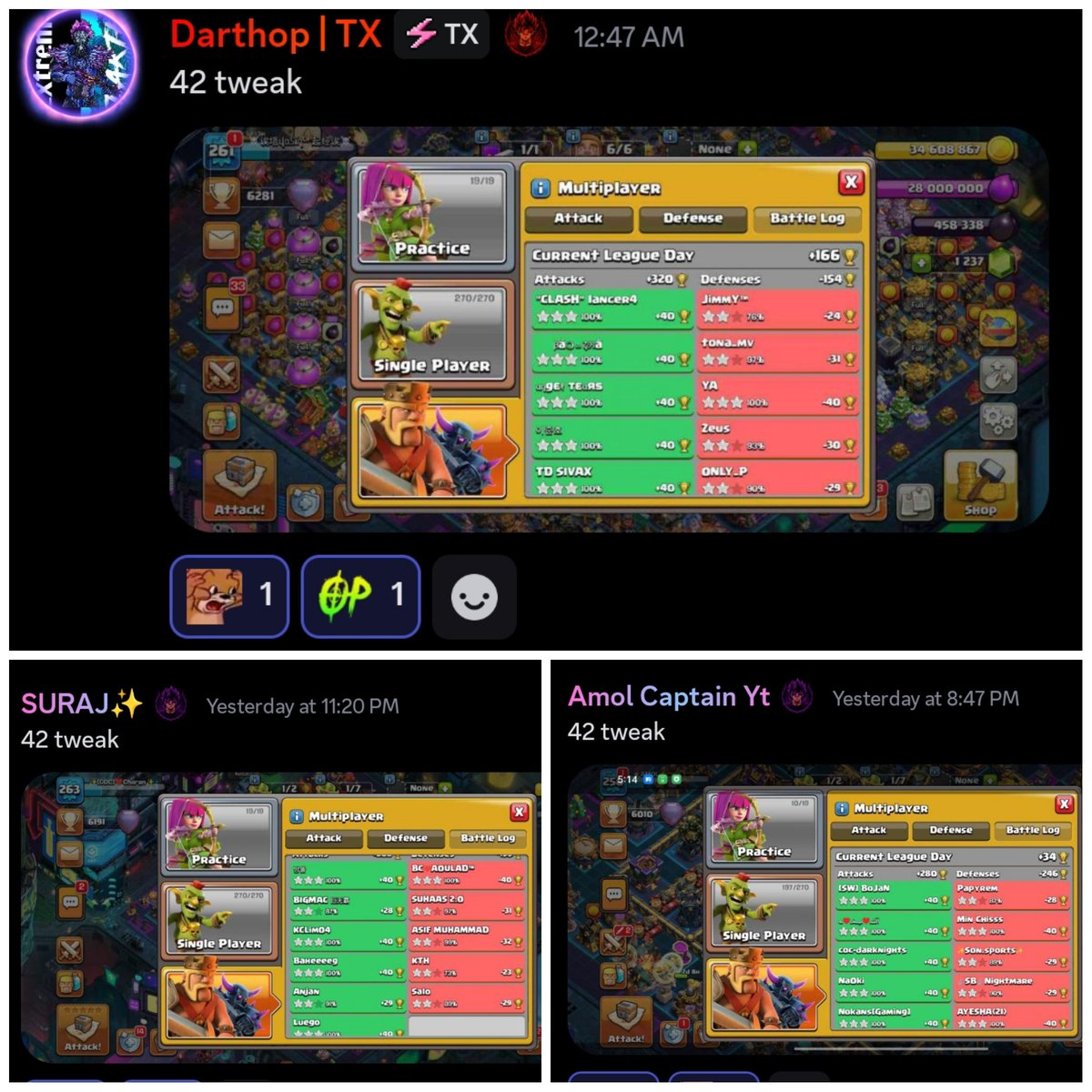 Eos Week Cooking🍲👨‍🍳
🎴Pre-Book Your October Slots
🚀As Always Limited Slots 🎰 
➡discord.com/invite/mbgPssA…

➡discord.com/invite/mbgPssA…

#clashofclans #legendbases #tx #legends
