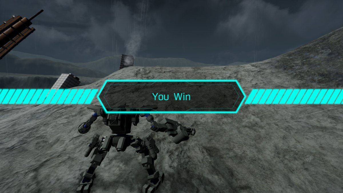 JP_amd65's tweet photo. 唐突なゲーム枠に来てくださった皆様、誠にありがとうございました。m(_ _)m　

今回は #MachineClad という個人制作ロボゲーを久々にプレイしましたぞ～🎮🤖　

完成が非常に楽しみですね～✨️　#マシンクラッド https://t.co/jmvgqAAhgQ