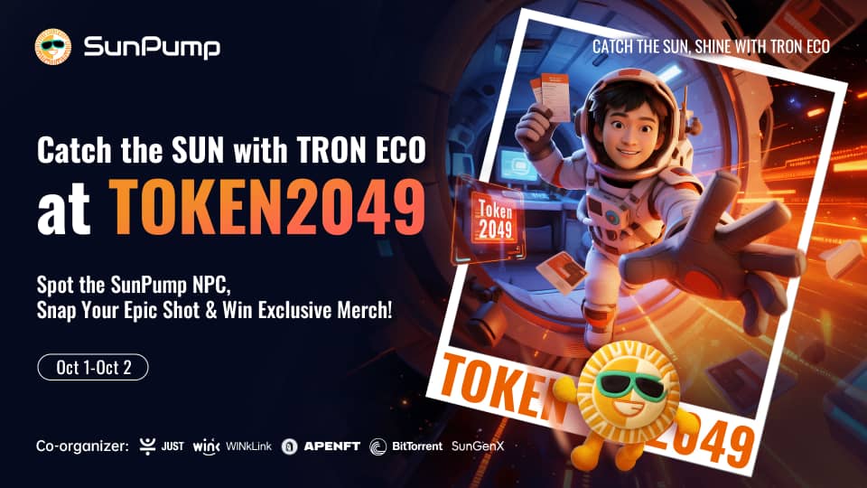 TRON Afterparty Quest: Grab the Spark! 

📍 Prime Locations: Marina Bay Sands Expo Hall &amp; TRON x HTX Skyline Party  
🗓️ Quest Dates: Oct 1–2  

🎯 How to Play:  
1. Find the glowing TRON scout roaming the expo floor. Snap a lively selfie (bonus for a cool pose!). Post it on X,