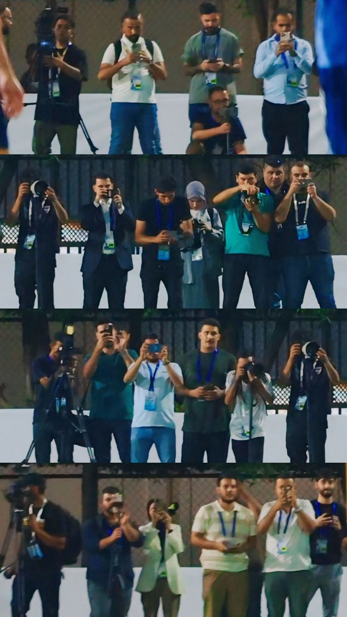 🚨 مصدر عراقي :

لاول مره في تاريخ ملاعب العراق نشاهد هذا الكم الهائل من الاعلام حاضر لتغطية فريق كرة قدم!!!

تدريبات نادي #النصر السعودي ومن غير رونالدو

اي شعبية يملكها هذا النادي العظيم 😱💛
