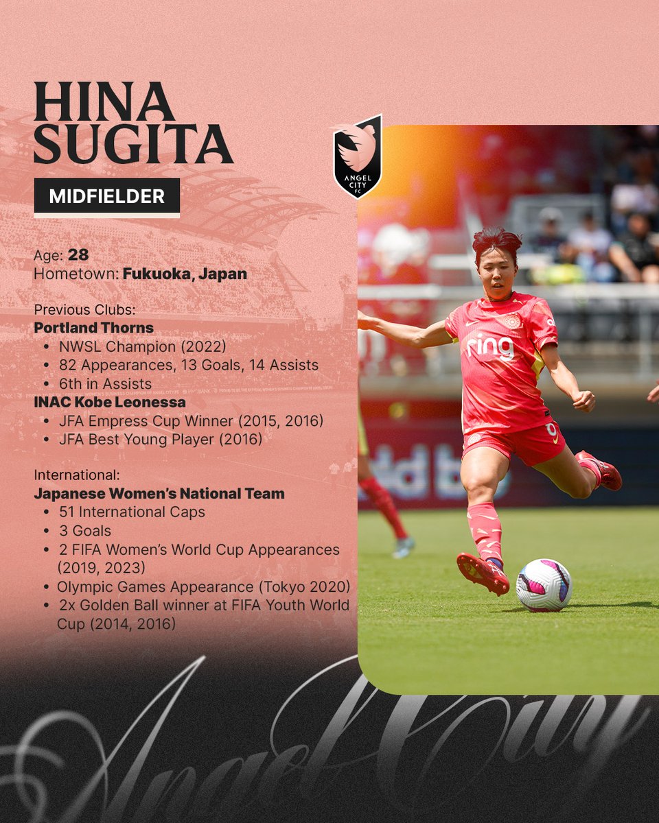 Get to know #AngelCityFC’s newest signing, Hina Sugita.
Learn more about Hina: angelcity.com/acfc-post/ange…
