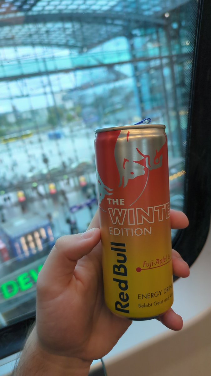 Das letzte Mal Ingwer in nem Energy zu Lupina-Zeiten war absolut fürchterlich. Das hier ist aber absolut enjoyable. :o