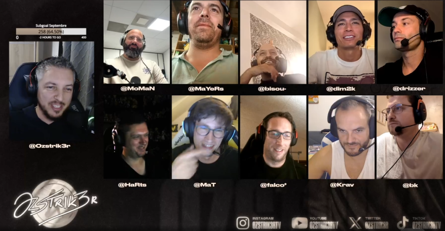 drizzerStaRRR's tweet photo. Une soirée de légendes sur CS2 SPONSO by @Ozstrik3r 
13-11 11-13
TEAM HARTS : HaRts MoMaN MaT bk drizzer
TEAM dim2k : dim2k MaYeRs falco* bisou Krav

C'était sympa à bientôt pour la next avec mes 2 leaders favoris @MoMaNuS @HaRtsSsSs https://t.co/v7fNp0jpCf
