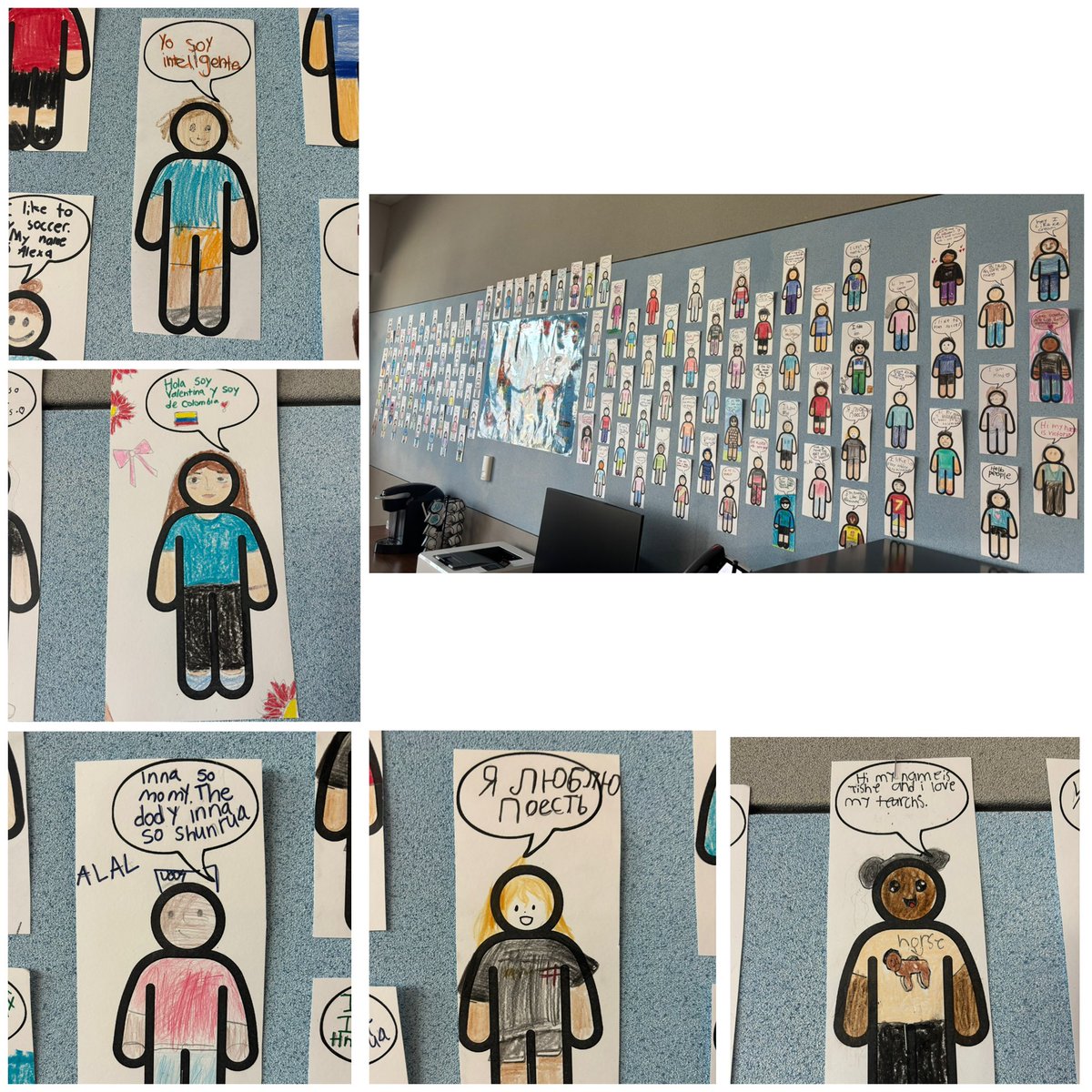 It’s been so rewarding to watch our students represent themselves in creative ways! One world 🌍 Many cultures🤎 <a href="/OLE_ESLTeam/">OLE ESL Team</a> <a href="/OLE_Leopards/">Leonard Elementary</a>