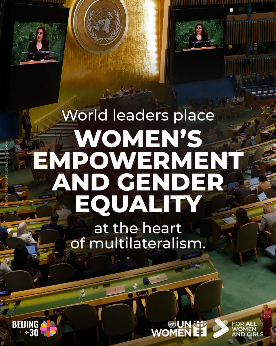 KilsahC's tweet photo. At #UNGA80, leaders placed women’s empowerment at the center of building an inclusive future.
When women thrive → poverty reduces, economies grow & communities strengthen.
Let’s turn commitments into action.
Partner with us: info@kilsahconsulting.com
#SDG5 #MSMEs #Kilsah #Africa https://t.co/WJYhr86GuB