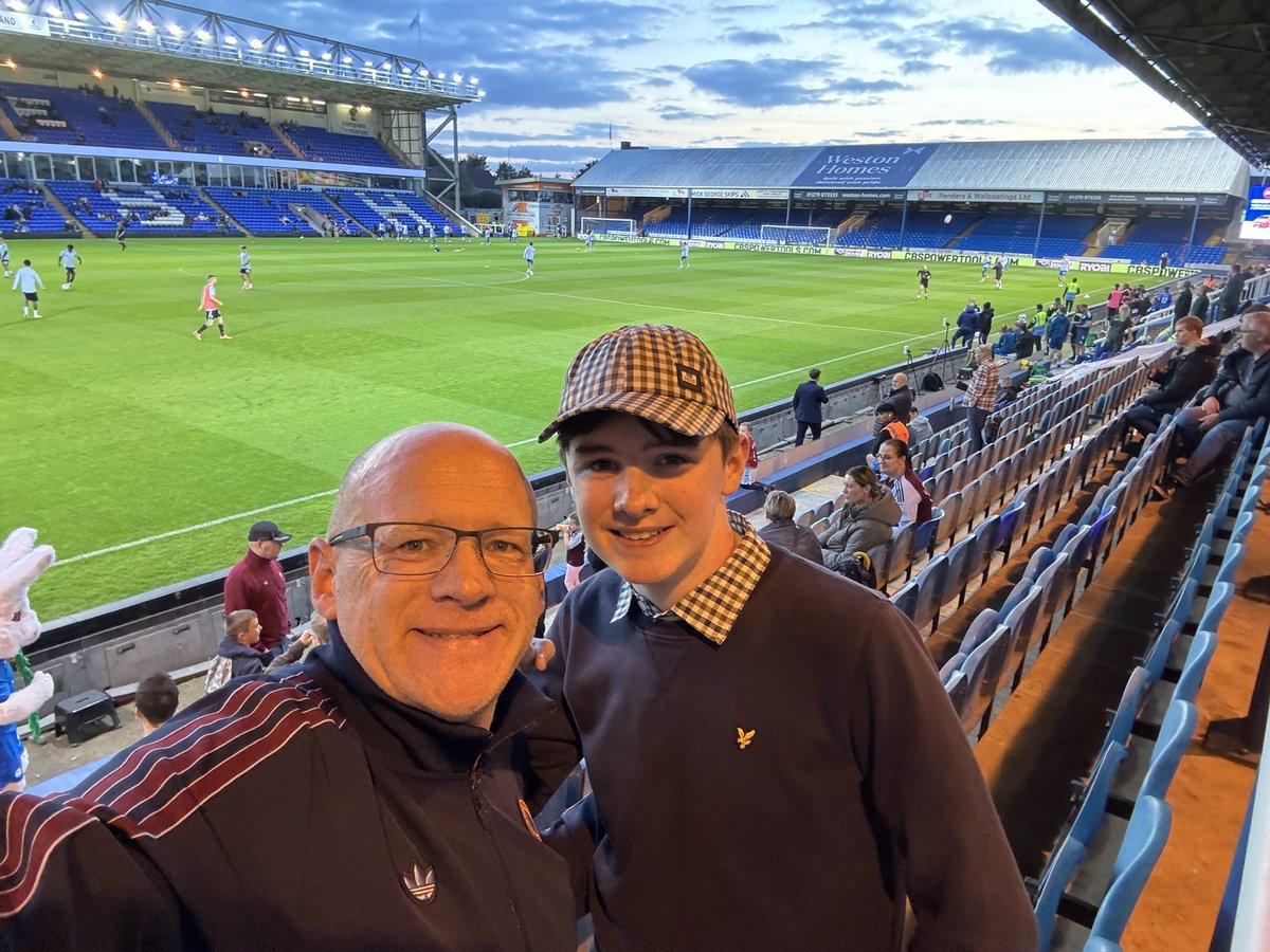 BalmforthAndy's tweet image. Enjoyable night watching the Villa u21’s away at Peterborough tonight, was a good test for them. That’s 61/92 done now.