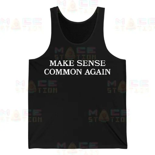 MiceStation's tweet photo. Make Sense Common Again Tank Top #shirt #fashion #tshirt #shirts #style #clothing #tshirts #clothes #mensfashion #dress #menswear #onlineshopping #tshirtdesign #shirtdesign #streetwear #shopping #micestation #funnytshirts
https://t.co/8ioXOW5aDi https://t.co/N7JMPDrOtB