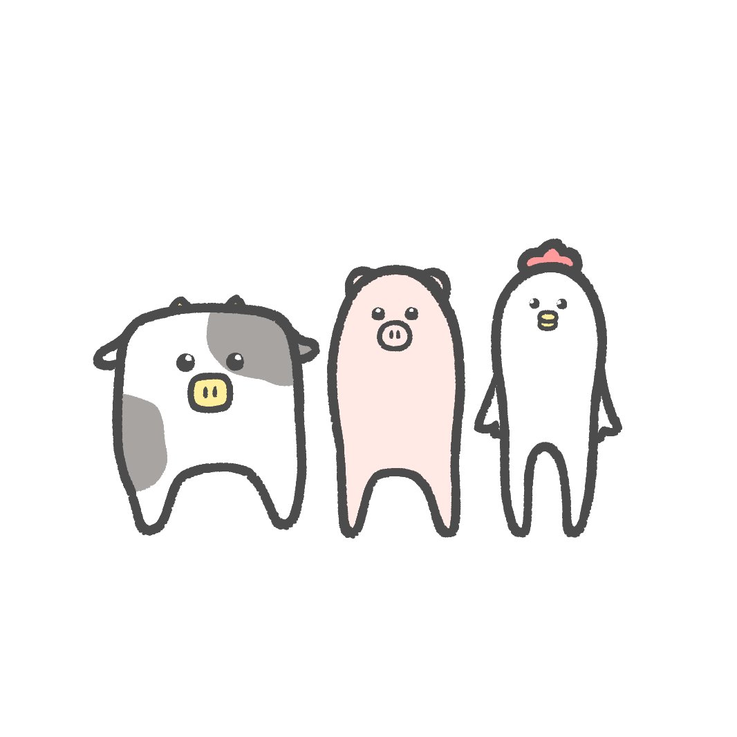 おはようございます☀

今日からこちらのアイコン🐷🐔🐮に変更しました〜(*๓´˘`๓)