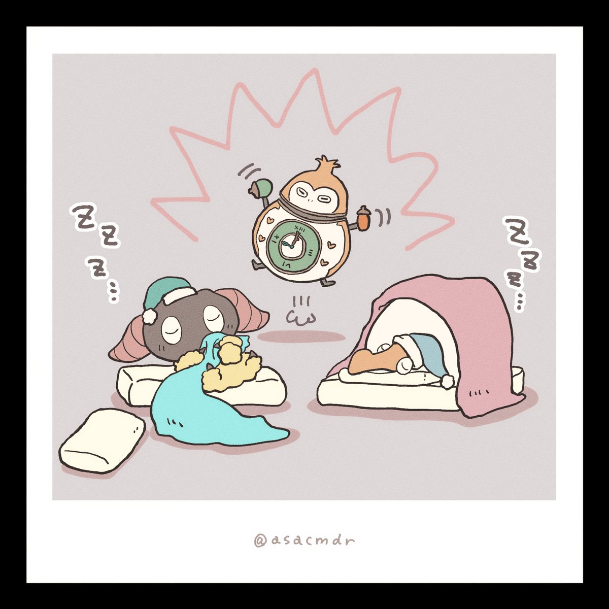 ⏰️🐏🦤💤
#おはドド
