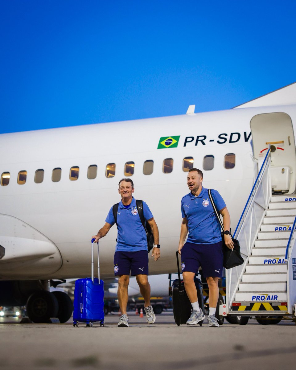 ecbahia's tweet image. ➕ 📸 Desembarque tricolor #BBMB