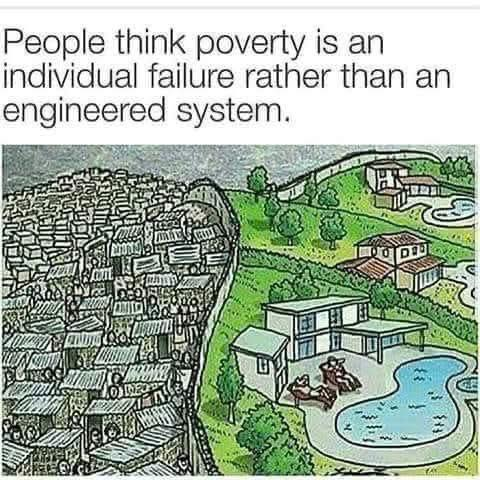 ArtyLunch's tweet image. Poverty is a construct!
