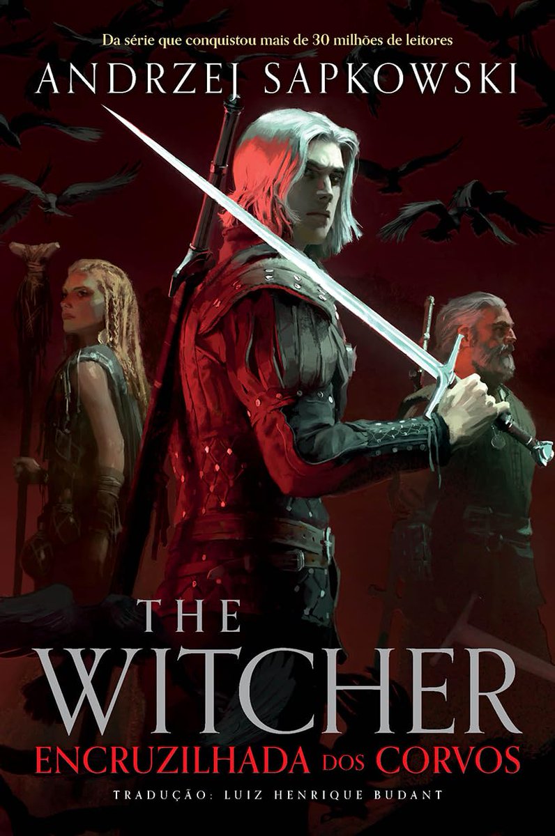 ⚔️ "Encruzilhada dos corvos", 9º livro da série The Witcher, de Andrzej Sapkowski
amzn.to/3VCT0LE

Pela primeira vez em sua longa trajetória nas artes bruxas, Geralt precisará enfrentar seres monstruosos – sejam eles humanos ou não – para seguir seu caminho.