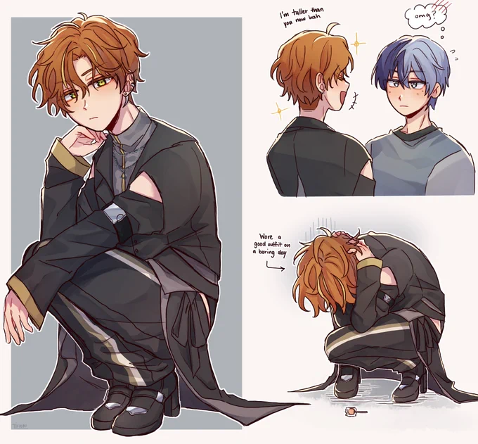 hes rockin' those heels!! #prsk_FA 