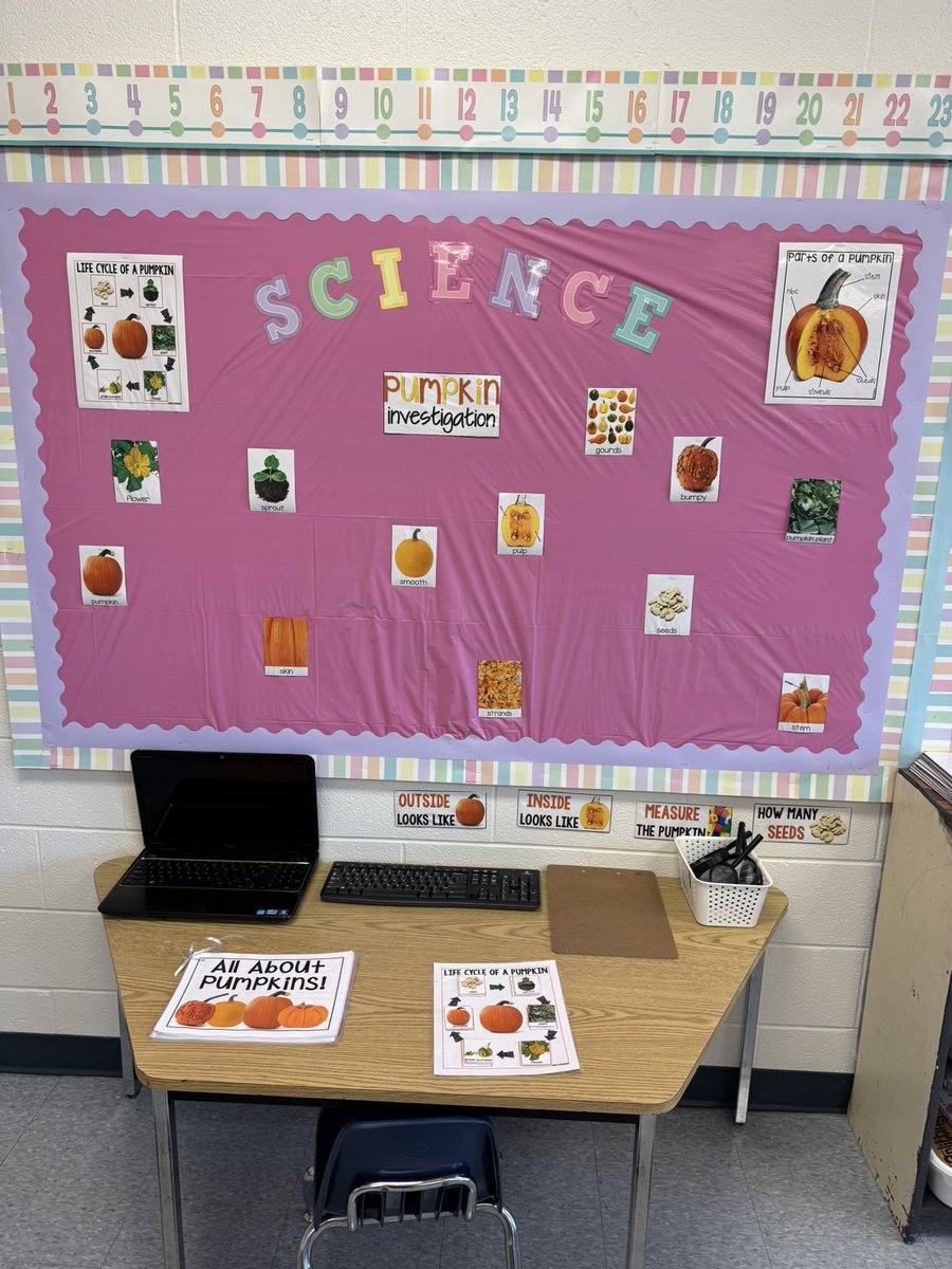 MirandaLapoint9's tweet photo. We are so excited to begin our new inquiry learning all about pumpkins! https://t.co/O10ektgw7S