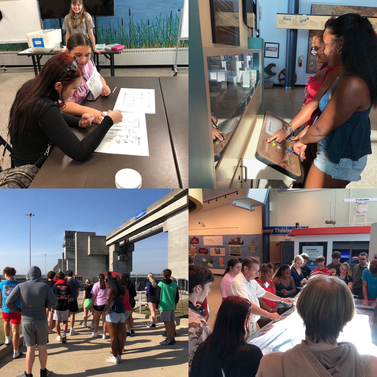 RHS_Shells's tweet photo. Ms. Hanneken’s students explored the Great River Museum &amp; Audubon Center! They learned how locks &amp; dams work, studied aquatic organisms, and identified pond microorganisms—connecting real-world science to NGSS goals of protecting biodiversity &amp; reducing human impact. #STEM https://t.co/csjIKF25vW