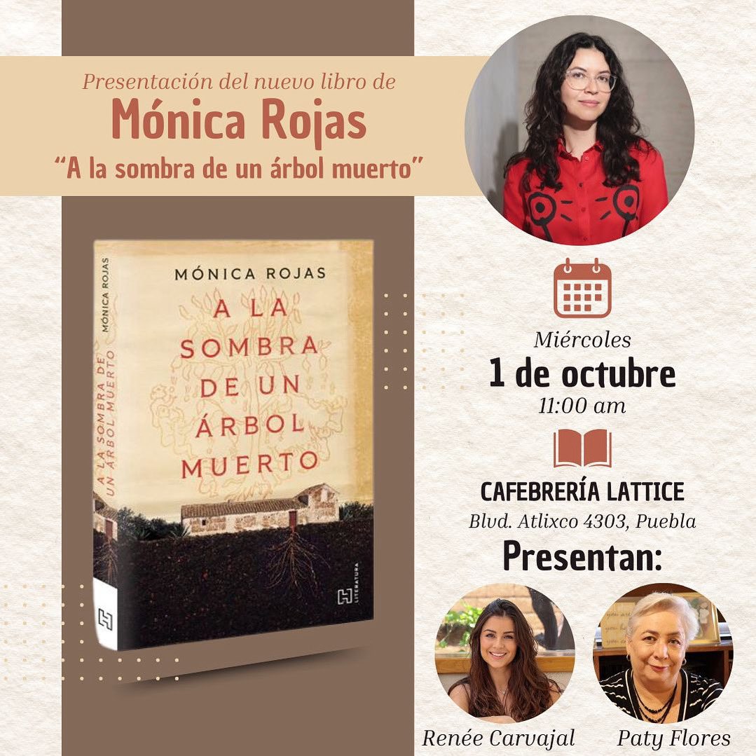 ¡Gente de Puebla! El día de mañana, 1 de octubre, estaremos platicando sobre este libro que anda muy paseador, ¿nos acompañan? La cita es en <a href="/LatticeLibreria/">LatticeBookstore</a> a las 11 am.
#puebla <a href="/hachettelivremx/">Hachette Livre México</a> <a href="/Larousse_LATAM/">Larousse LATAM</a> 💜