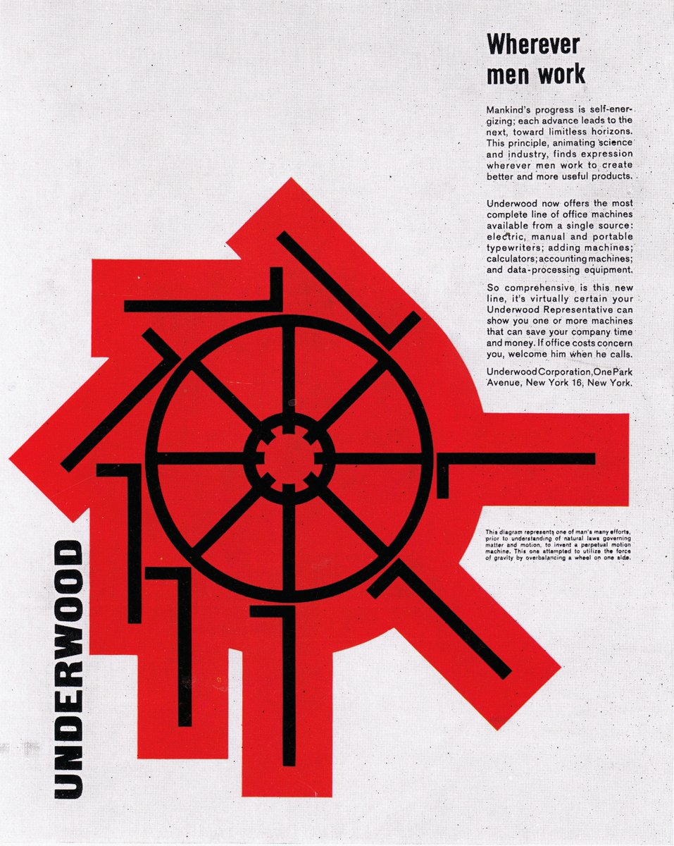 DesignReviewed's tweet image. Advertising scanned from Pubblicità in Italia 1962-63. View 40 examples at:
designreviewed.com/pubblicita-in-…
#italiandesign #graphicdesign #advertising
