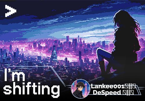 AdelankePe50622's tweet image. "Vibes are shifting 🔄✨ Dropping my banner on X and tagging @shiftfdn to lock in the moment! Where creativity meets momentum 🚀 #ShiftFdn #BannerDrop #MyMark"