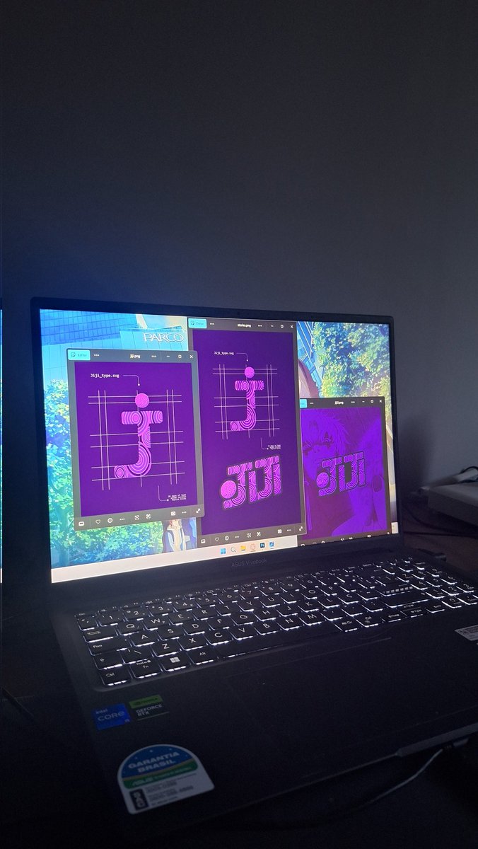 byasyar's tweet image. #36daysoftype anime version
J - Jiji (Jin Enjoji) 👁

#JijiEnjoji #dandandan #type #typography