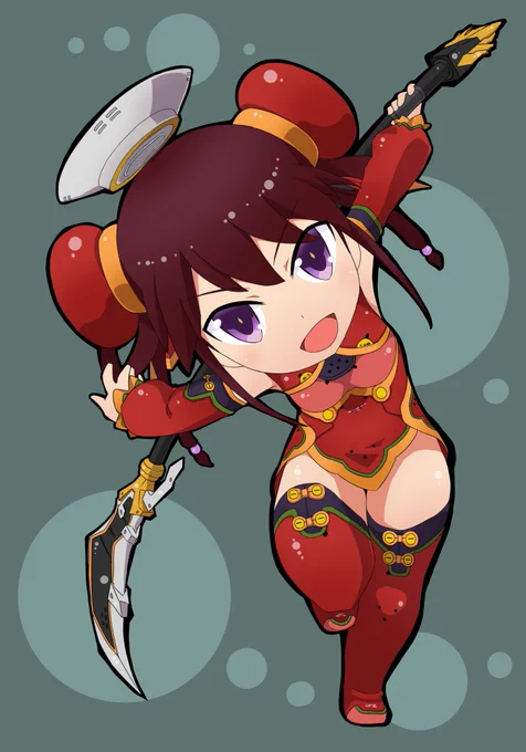 ハッピーバースデイ! ということで紅花チャンを描きました!