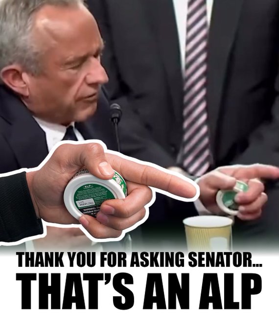 Quick reminder that Robert F. "Bobby" Kennedy Jr. is the United States Secretary of Health and Human Services. 

He uses ALP. 

You should, too.