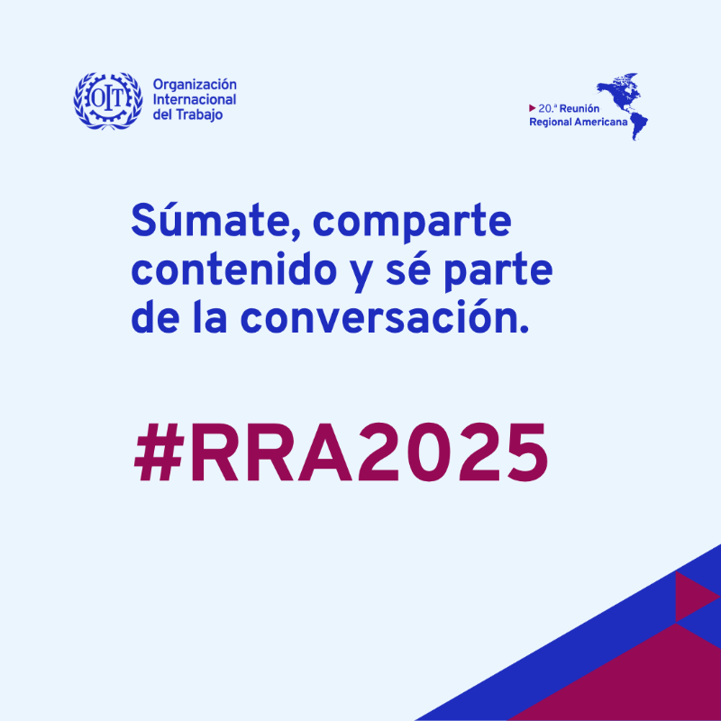 OITAmericas's tweet photo. 📌 ¿Por qué es importante la 20ª Reunión Regional Americana de la OIT?

Descubre en solo 4 datos lo que significa este encuentro que reúne a gobiernos, empleadores y trabajadores de toda las Américas🌎

👉 Desliza y entérate.

#RRA2025