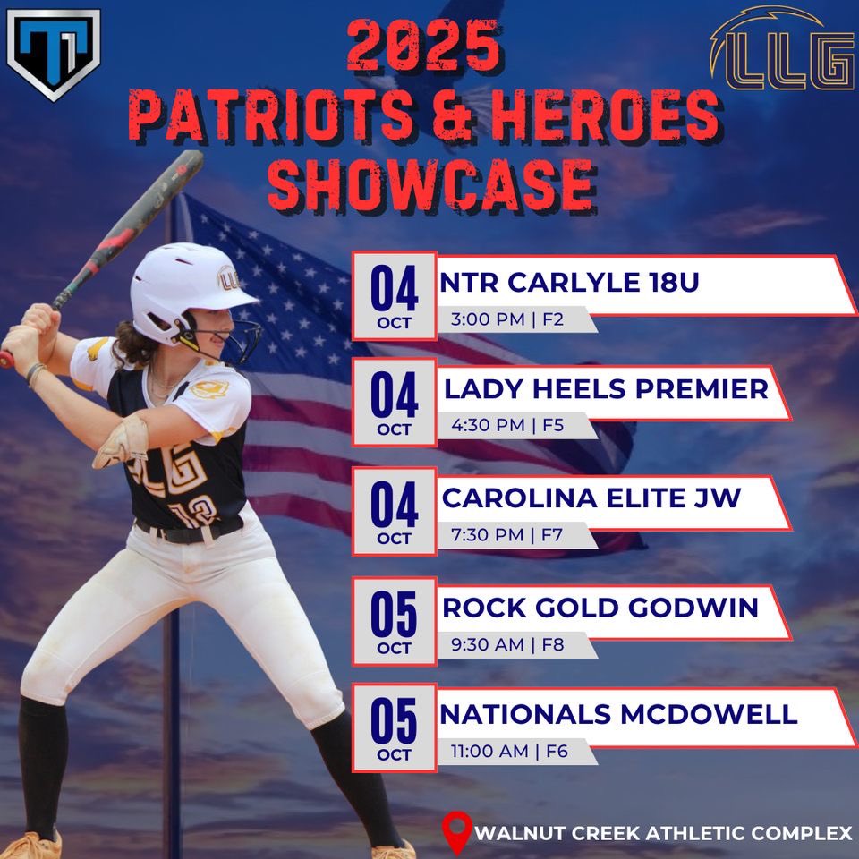 Schedule drop!!! Come check out <a href="/llgmccauley/">Lady Lightning Gold - McCauley</a> this weekend! #lightsout #strikefirst #ILEAP 💙💛⚡️⚡️