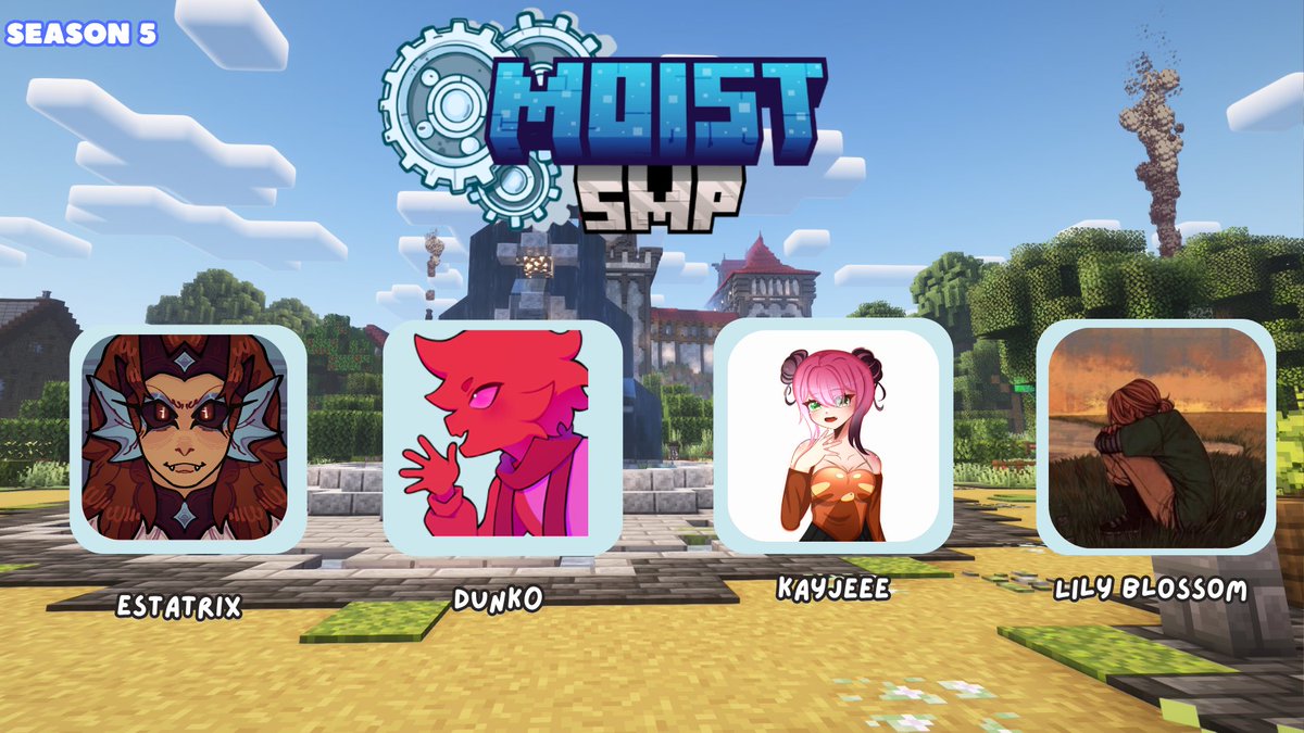 moistsmp's tweet image. welcome to moist smp!

@Estatrix @Dunk0ForReal @PandaKayjeee @LilyBlossom184