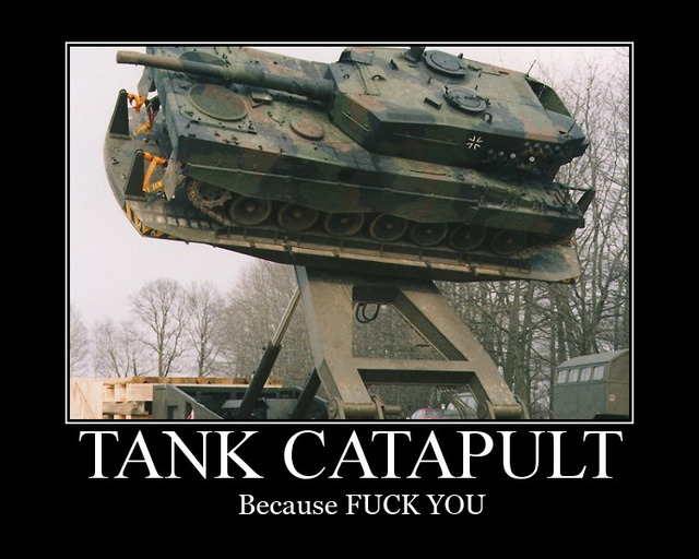 GagderX's tweet image. When you run out of cannonballs, so you launch the entire tank instead 🚀💥

#Tank #Catapult #EngineeringFail #Weapons