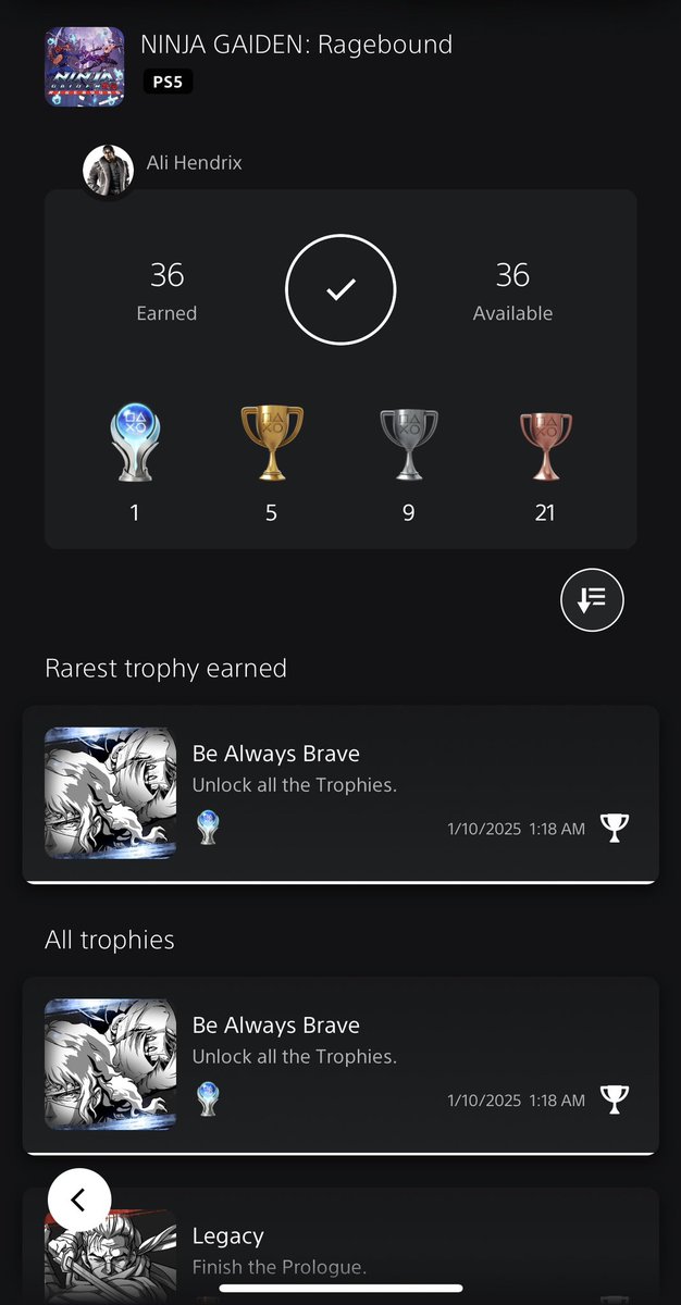 VliHendrix's tweet photo. #NinjaGaidenRagebound (platinum) https://t.co/anTi5TIJ7h