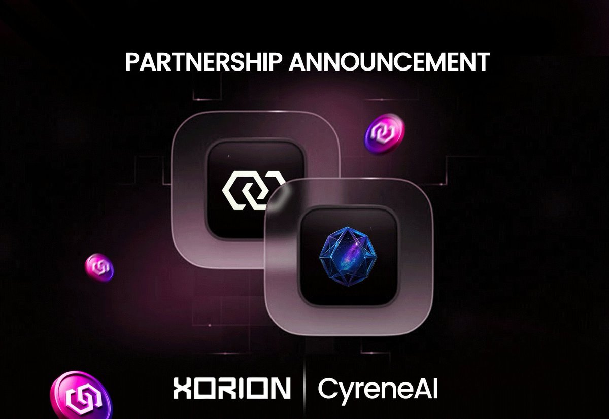 mehra_gold's tweet image. A new chapter unfolds as @XorionChain and @CyreneAI come together in a partnership built for the future. 🤝
This collaboration isn’t just about joining forces, it’s about merging strengths:

• 𝐗𝐨𝐫𝐢𝐨𝐧𝐂𝐡𝐚𝐢𝐧 brings its modular, cross-chain infrastructure designed for…