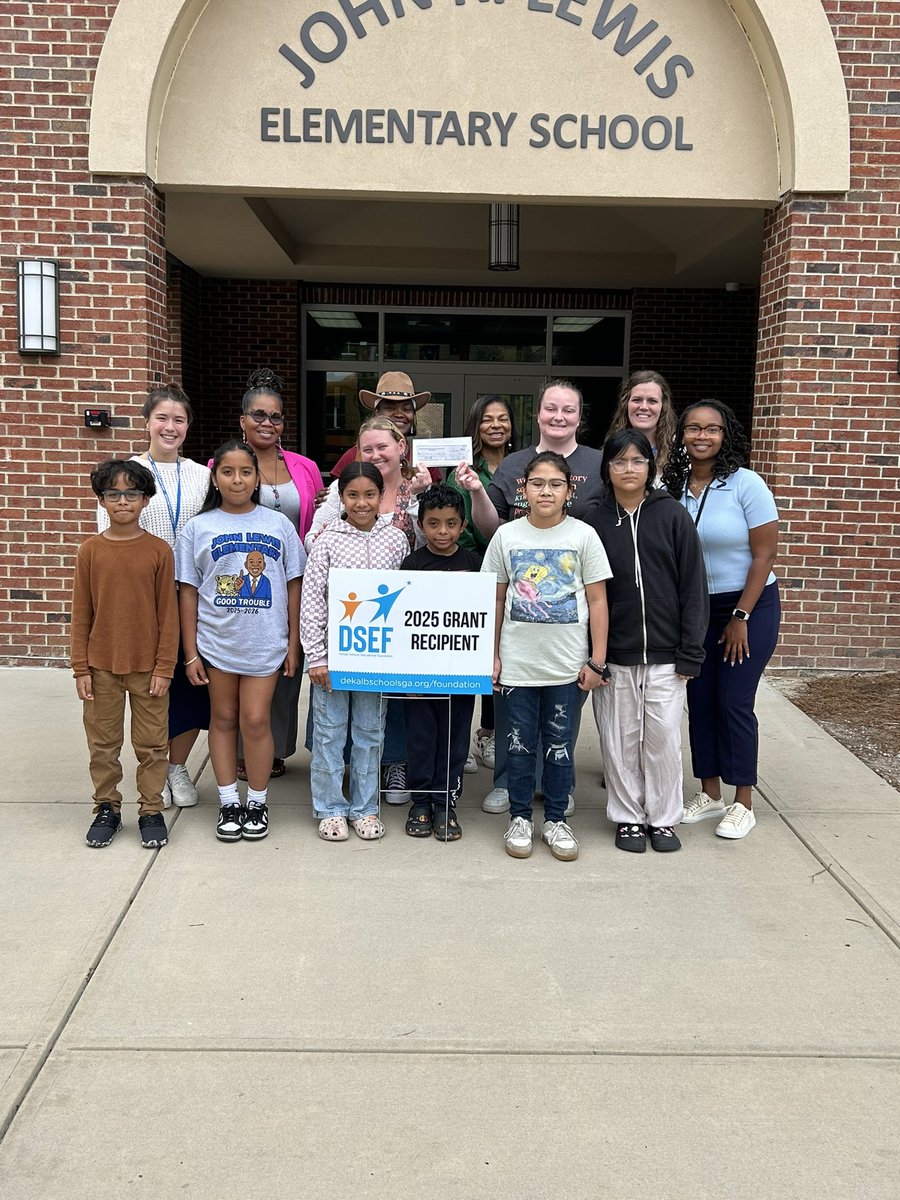 JohnLewisES's tweet photo. ποΈπΏ Adventure awaits! Thanks to a $5,000 Environmental Education Grant from the DeKalb Schools Educational Foundation, our 5th graders are off to 4-H Camp in Tennessee this spring for fun and learning! π#EnvironmentalEd @COSDeKalbCounty @DCSDRegion1 @DeKalbSEFInc https://t.co/R1wH9XCn5O