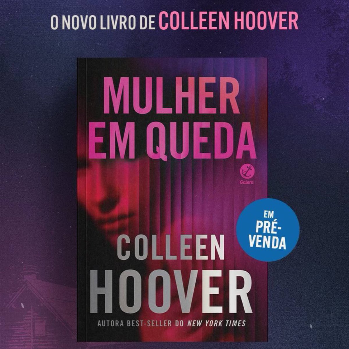 🟣Pré-venda liberada 

📔 Mulher em queda
💰R$ 59,90

Reserve: amzn.to/3VFrfSS

Neste thriller viciante e cheio de reviravoltas, uma escritora em ruínas encontra um detetive enigmático que pode ser sua salvação… ou sua perdição.

⏳Lançamento: 13/01/2026!