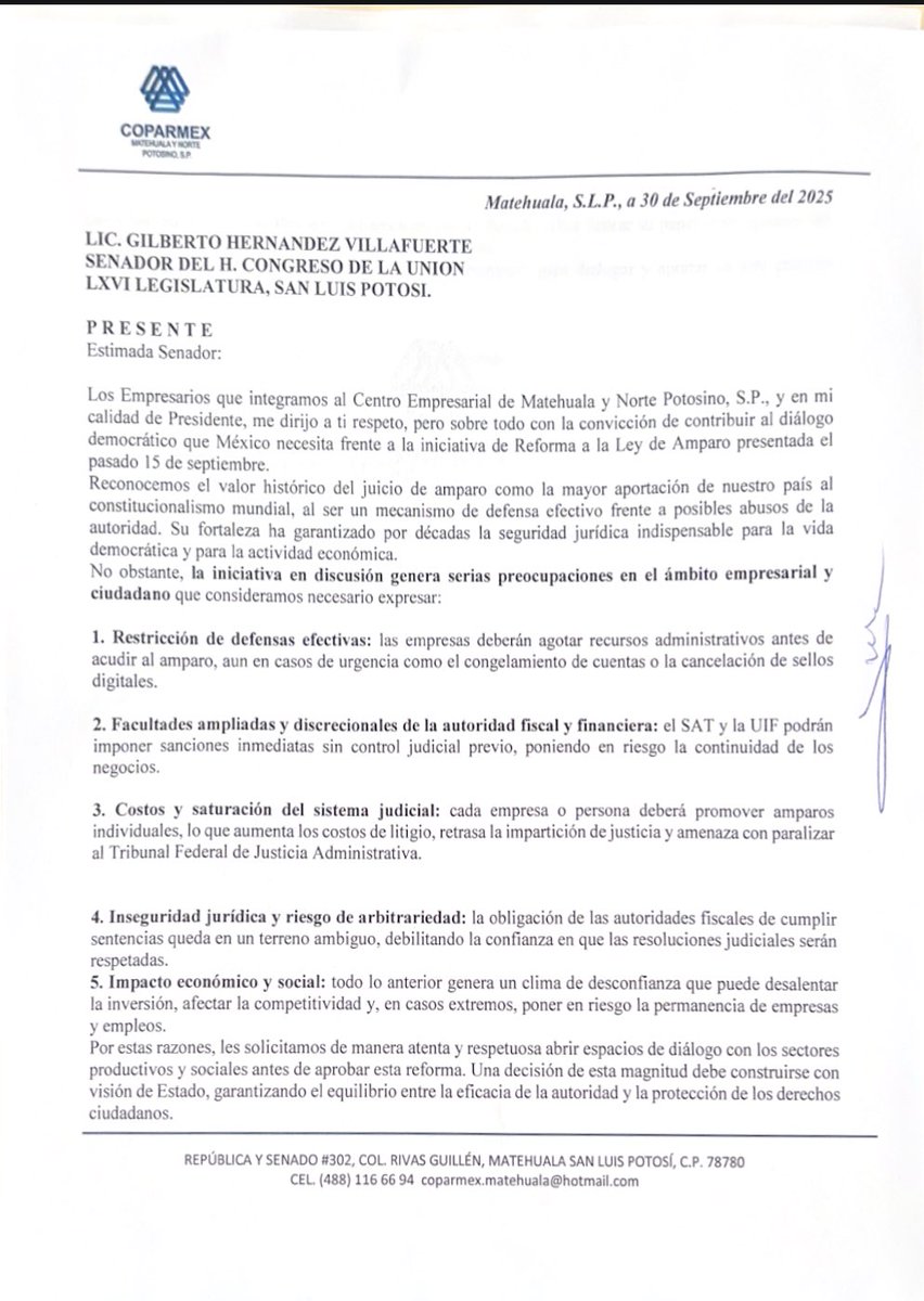 Coparmex Matehuala tweet media