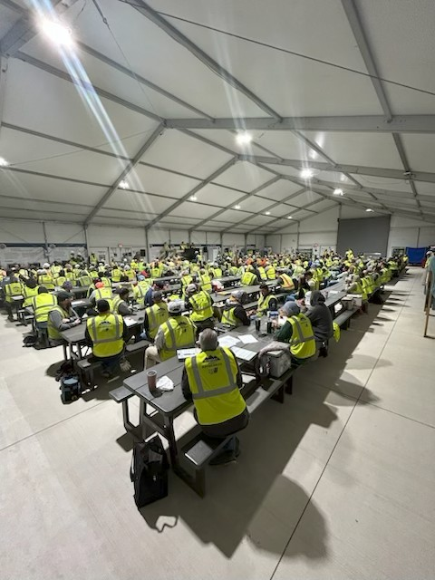 SummitInd's tweet photo. Summit Industrial was named Trade Partner of the Month at our project in Lebanon, IN. Our crews have been hard at work, safely executing 298,000 Manhours to Date. Work will continue throughout 2026. Thanks to all of our dedicated craft that make our Company a success. https://t.co/vpsXsGEISP